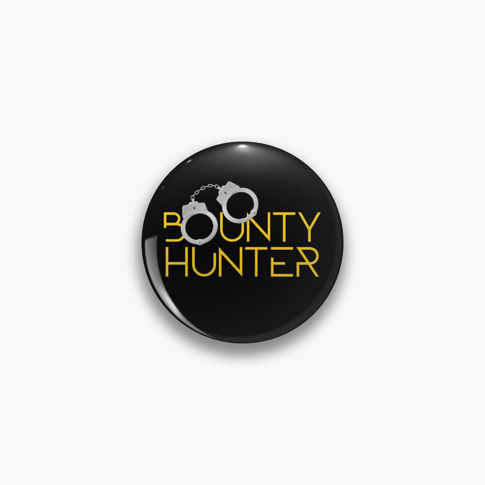 Bounty Hunter for Fugitive Recovery Agents Bounty Hunt Pin