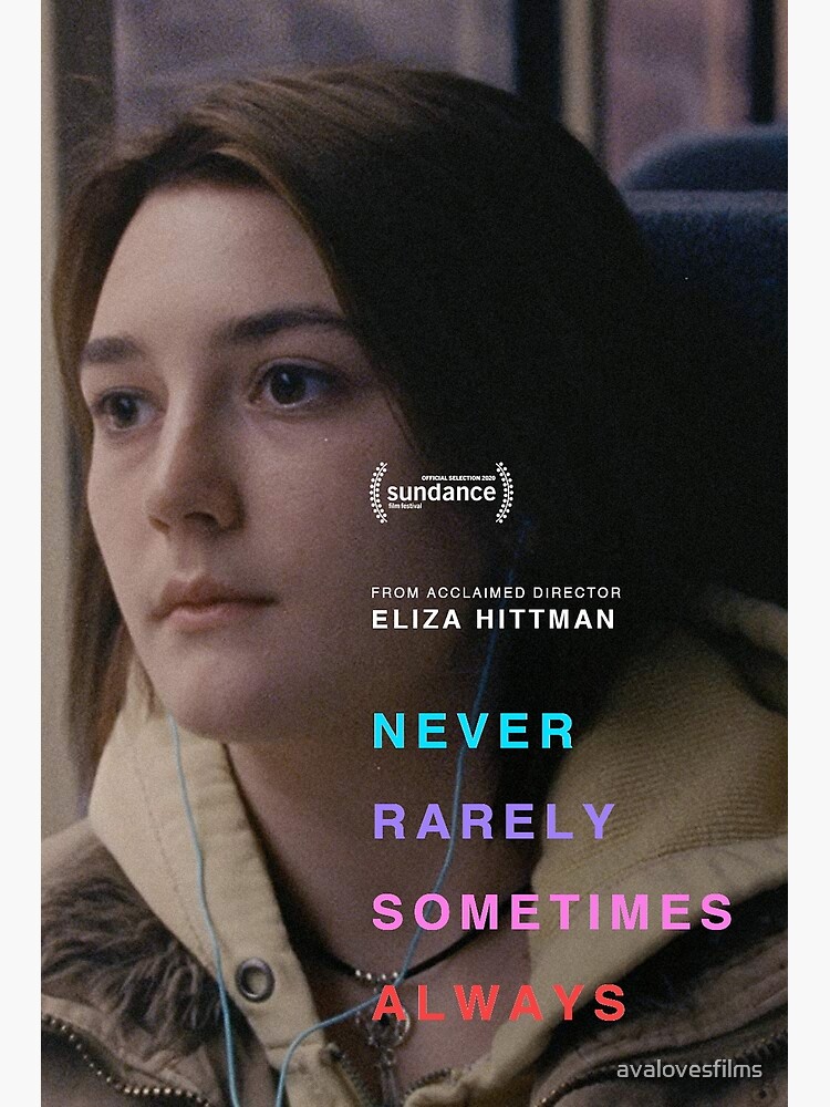 never rarely sometimes always movie poster