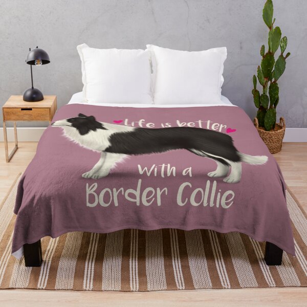 Item preview, Life is Better with a Border Collie - Pink designed and sold by Kittys-Art.