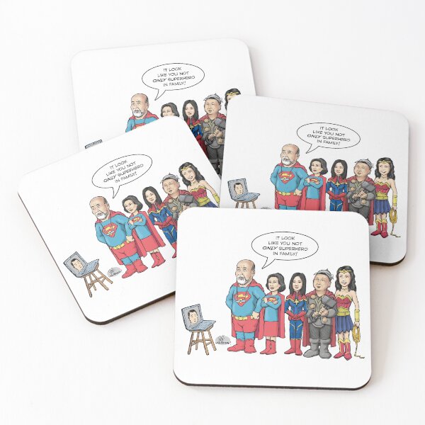 Item preview, Kim's Superheroes - We Think They're ALL Super! designed and sold by DancingPencil.