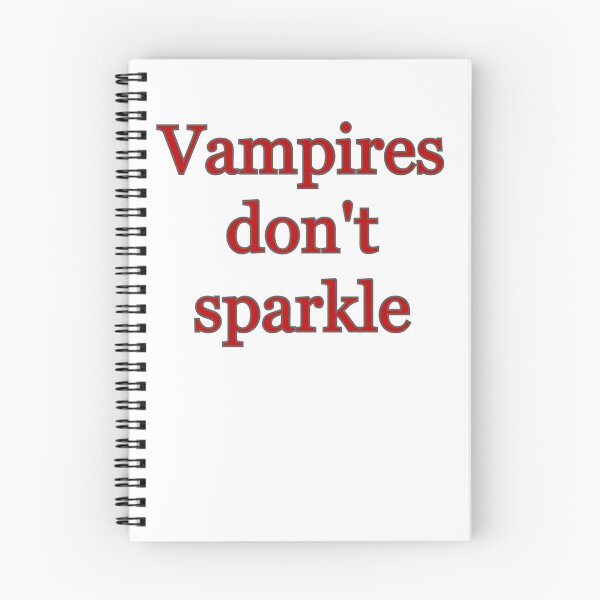 Item preview, Vampires Don't Sparkle designed and sold by Mercury's Space.