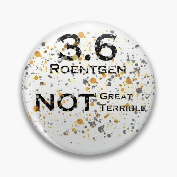 Item preview, Chernobyl 3.6 Roentgen Not Great Not Terrible - White designed and sold by nikchas.