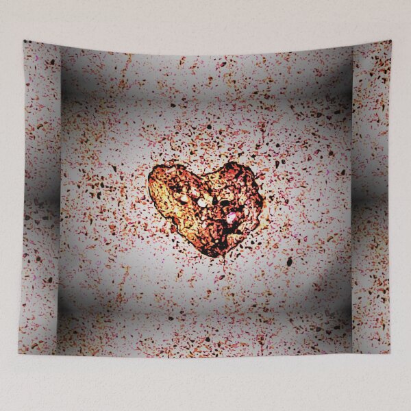 Item preview, Stippled Heart designed and sold by craftsbydaphy.