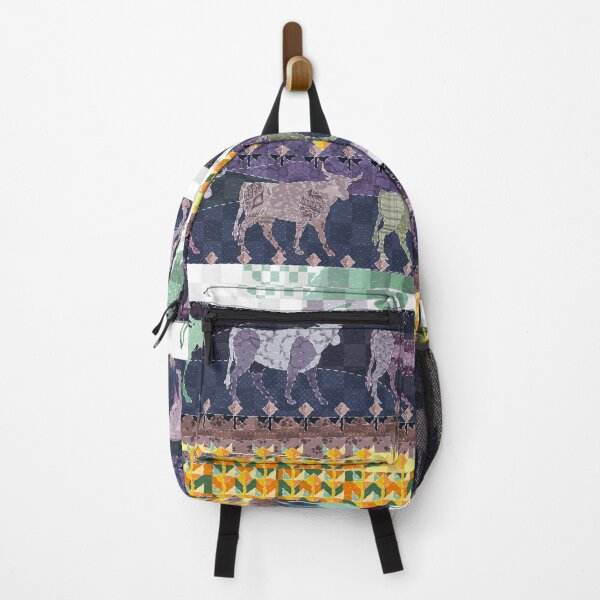 Item preview, Patchwork Oxen - Cow in a field designed and sold by Eejee-SK.