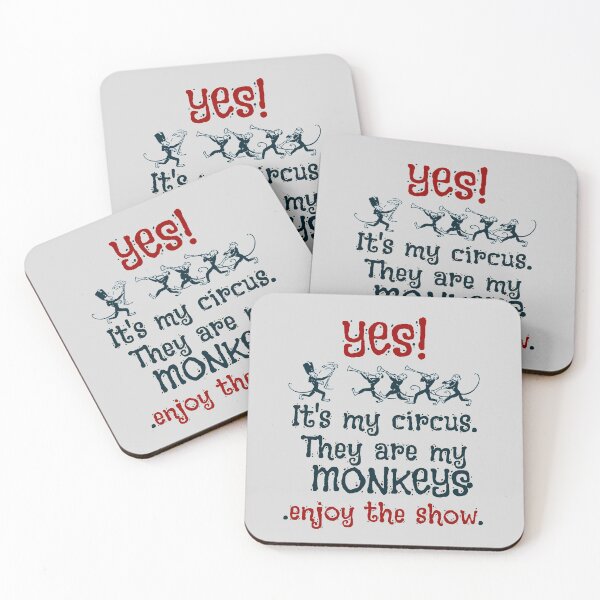 Item preview, my monkeys, my circus designed and sold by sandpiperstudio.
