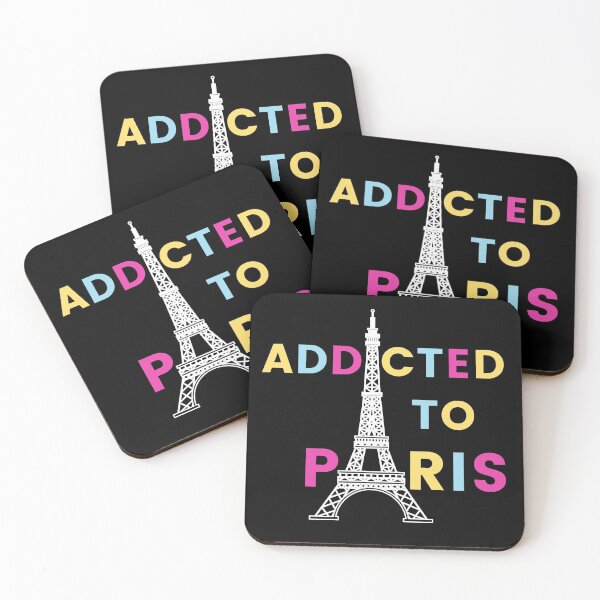 Artikelvorschau, Süchtig nach Paris entworfen und verkauft von EscapismDesigns.