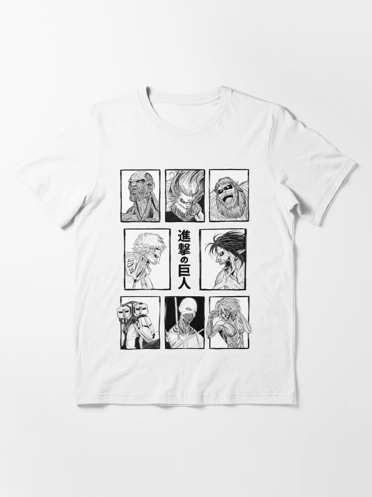 Alternative Ansicht von Shingeki no Kyojin .. Angriff auf Titan 'Titans Essential T-Shirt