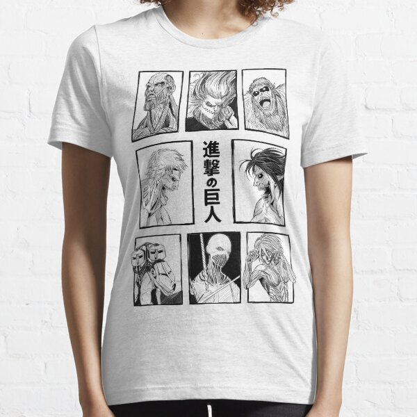 Shingeki no Kyojin .. Attack on Titan' Titans Essential T-Shirt