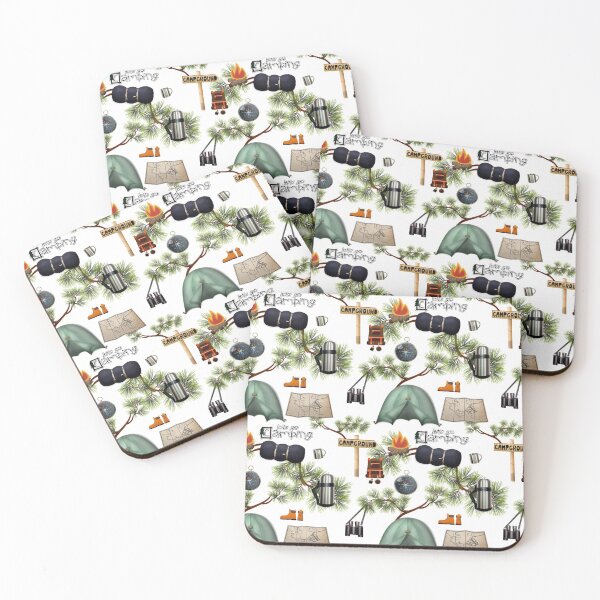 Item preview, Camping,adventure,travel,outdoor pattern  designed and sold by MariaMarinova.