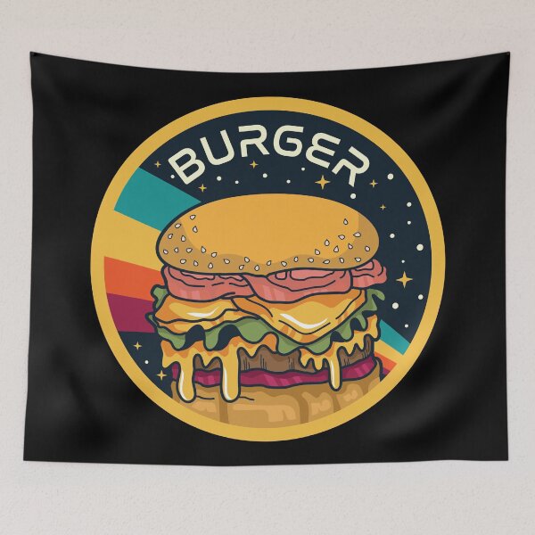 Item preview, Burger Space Delivery designed and sold by spacedowl.