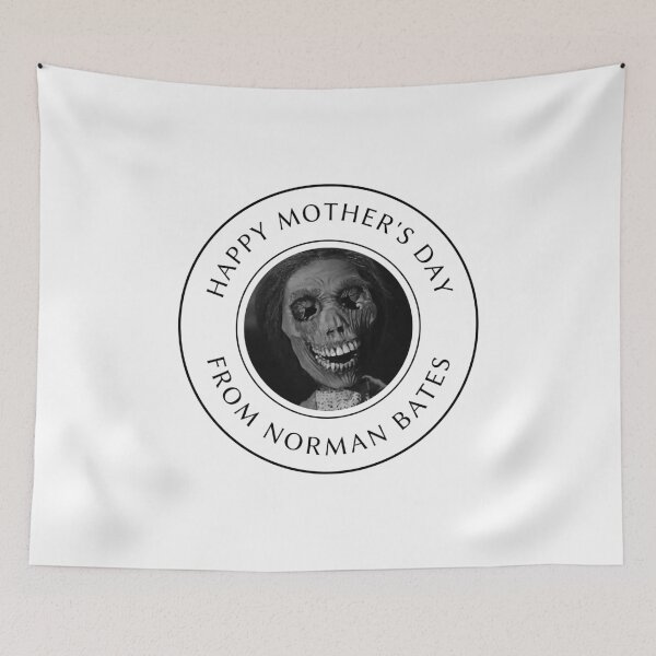 Item preview, Happy Mother's day norman bates designed and sold by BonnieDriver.