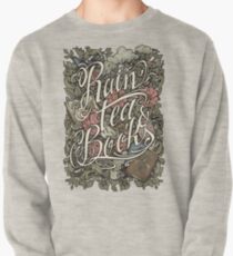 Rain, Tea & Books - Color version Pullover