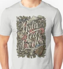 Rain, Tea & Books - Color version Unisex T-Shirt