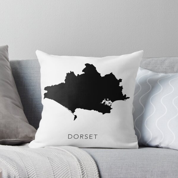 Artikelvorschau, Karte von Dorset UK entworfen und verkauft von By-Danni-Marie.