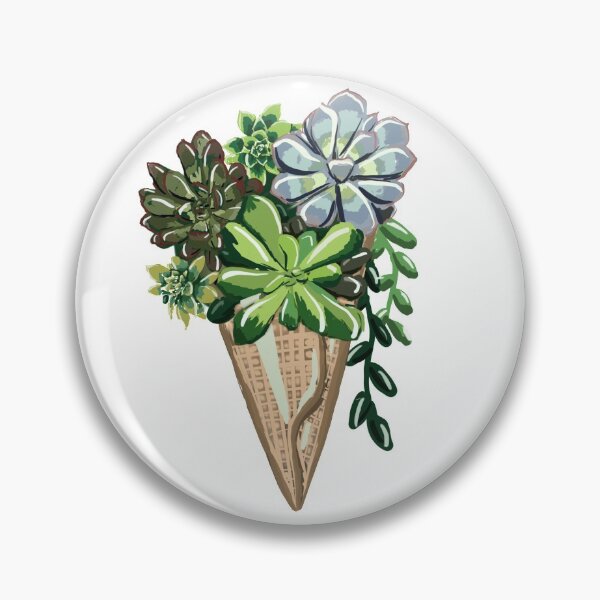 Item preview, Succulents in a Cone designed and sold by brynn-shirley.