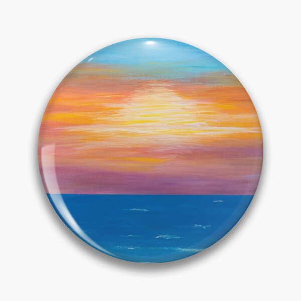 Item preview, Romantic Oceanic Sun Down Art Work  designed and sold by Ilana Khoshsima.