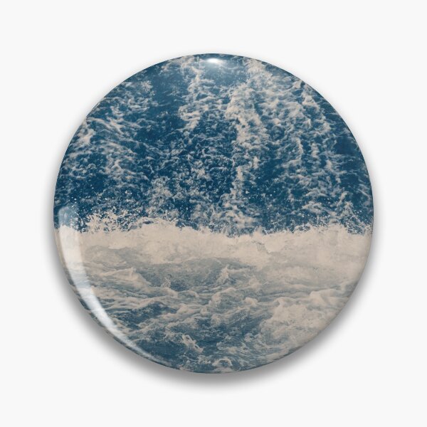 Item preview, Beautiful blue crashing waves with cool water splash designed and sold by Andreea Eva Herczegh.