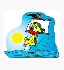 Rick the chick "PIRATE" Photographic Print