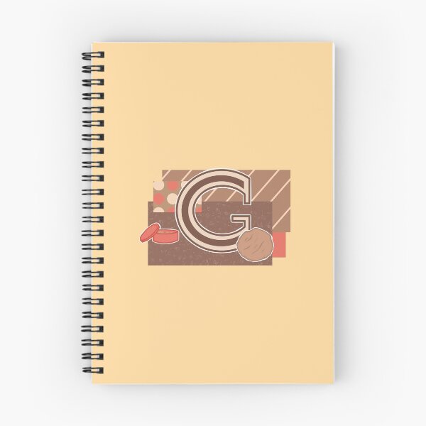 Item preview, Pastel Letter “G” - Ginger Snap Cookie designed and sold by CDEuphoria.