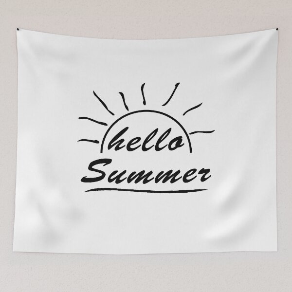 Item preview, Hello Summer designed and sold by titanosdesign.
