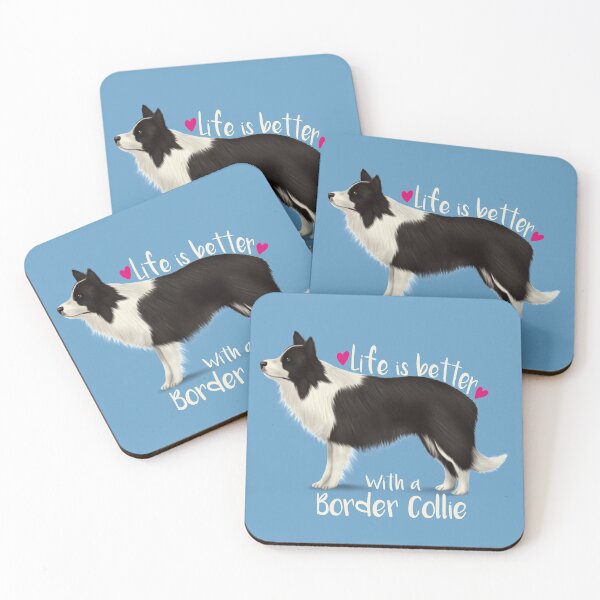 Item preview, Life is Better with a Border Collie - Blue designed and sold by Kittys-Art.