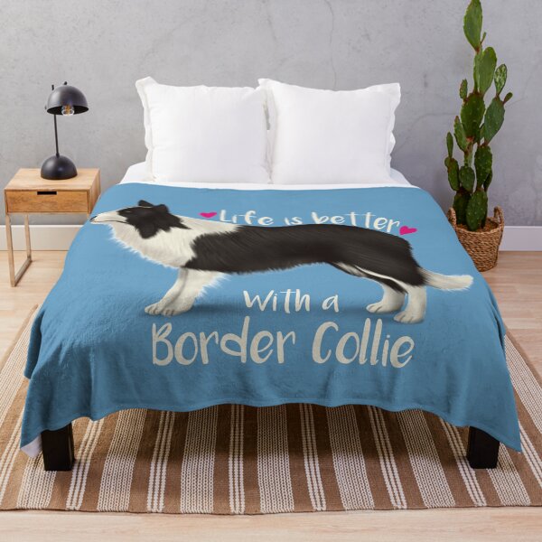 Item preview, Life is Better with a Border Collie - Blue designed and sold by Kittys-Art.