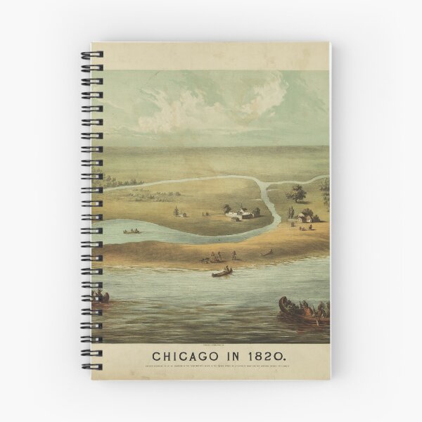 Item preview, Chicago, Illinois (1820) designed and sold by allhistory.
