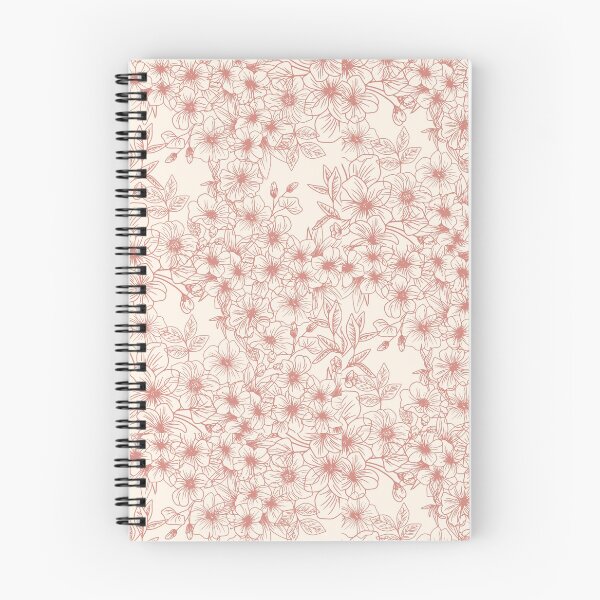Item preview, pink floral print designed and sold by illustrasamsx.