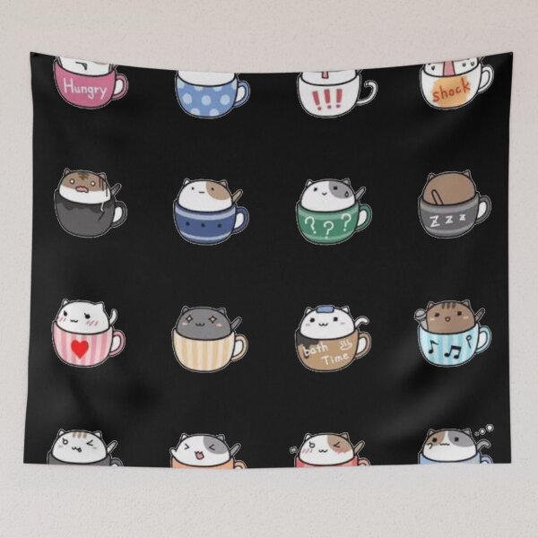 Item preview, Colorful emojis, cute and funny cats designed and sold by amr4874.