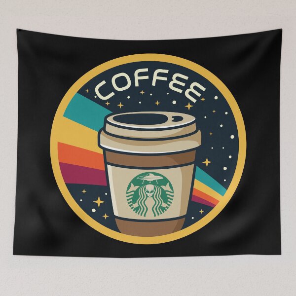 Item preview, Coffee Space Delivery designed and sold by spacedowl.