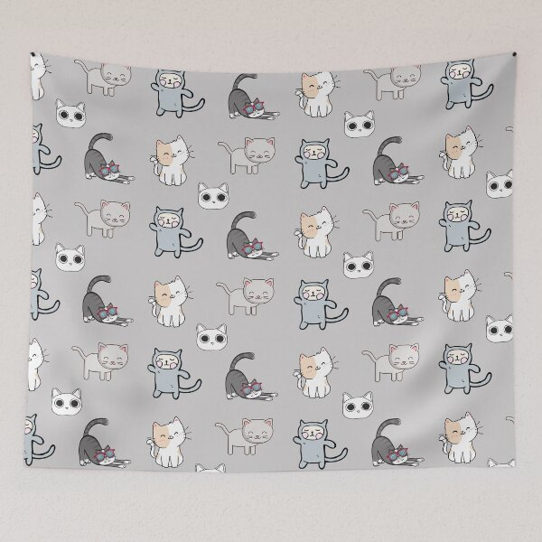 Item preview, Cute Cats pattern pack designed and sold by fluffyfriends.