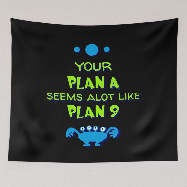 Item preview, Plan A sounds like Plan 9 designed and sold by sandpiperstudio.