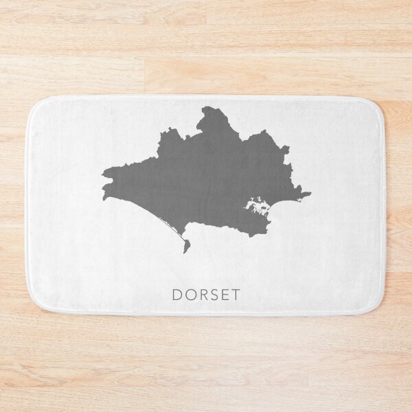Artikelvorschau, Karte von Dorset UK entworfen und verkauft von By-Danni-Marie.