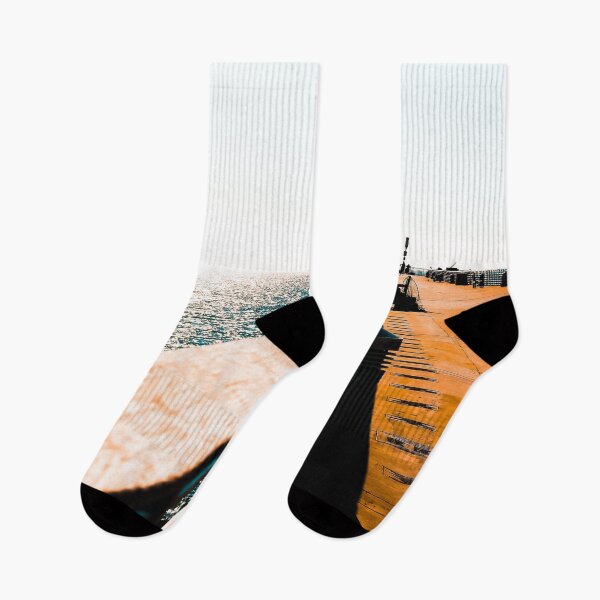 Item preview, Pier with blue sky at Manhattan Beach, California, USA designed and sold by Mrvell.