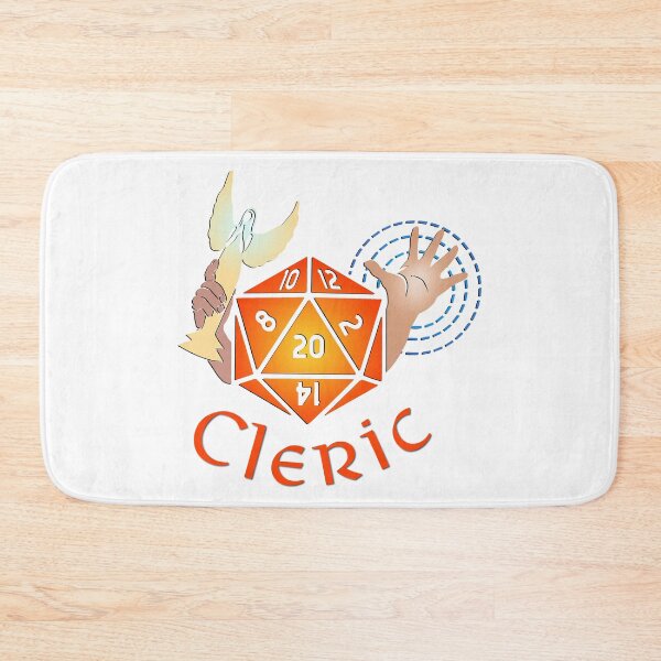 Item preview, Cleric D20 Holy Symbol, Role Playing, Tabletop Gaming, D&D Gamers designed and sold by Crypt-Monkey.
