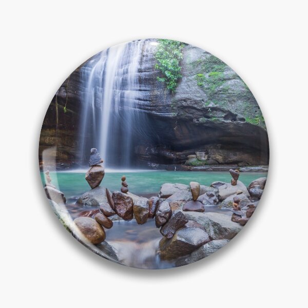 Item preview, Rock Formations at Serenity Falls, Sunshine Coast designed and sold by Planet Earth By Colin Davis.
