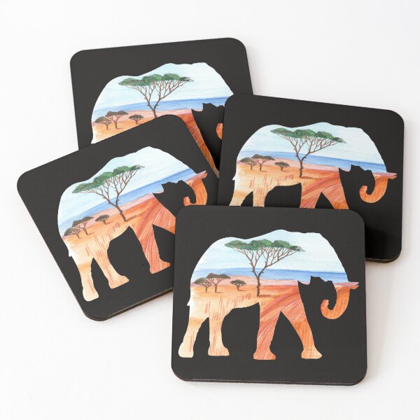 Item preview, Watercolor Elephant designed and sold by virillanissa.