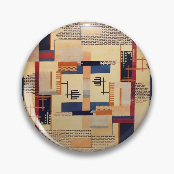 Item preview,  Art Deco Vintage Chinese Rug Print designed and sold by Vicky Brago-Mitchell®.