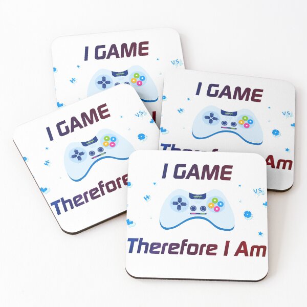 Item preview, I Game Therefore I Am designed and sold by askarne.