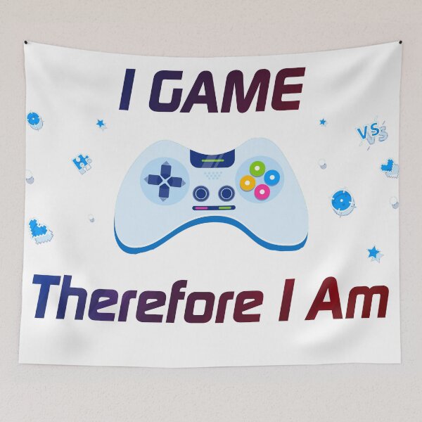 Item preview, I Game Therefore I Am designed and sold by askarne.