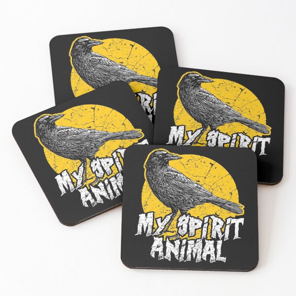Item preview, Crow is my spirit animal designed and sold by Mila1946.