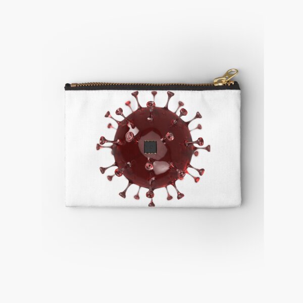 Item preview, Computer virus - coronavirus with a microchip embedded designed and sold by Simon Bugler.