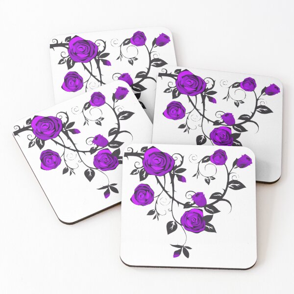 Item preview, Purple roses designed and sold by Creativeart1974.