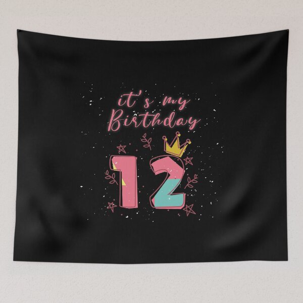 Item preview, Twelfth Birthday 12th Birthday designed and sold by titanosdesign.