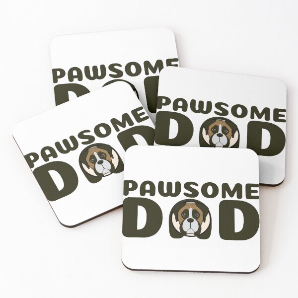 Item preview, Pawsome Dad - Dog Lover - Boxer Dog designed and sold by TKsTees.