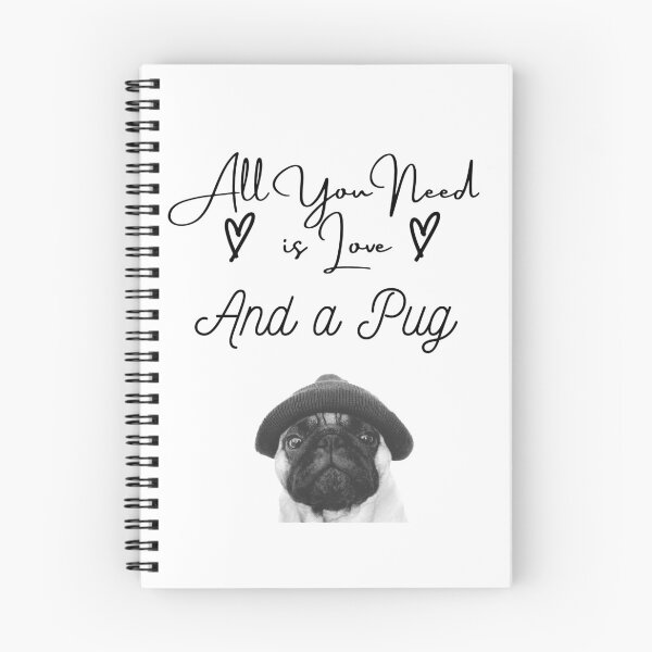 Item preview, All You Need is Love And a Pug designed and sold by JessHolm.
