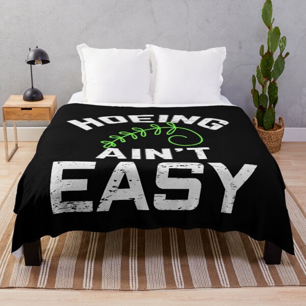 Item preview, Hoeing Ain't Easy t-shirt  designed and sold by Perfectstyles.