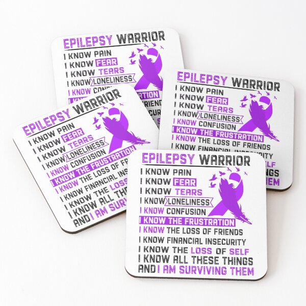 Item preview, I Am Epilepsy Warrior, I Know All These Things and I Am Surviving Them designed and sold by DianabellShop.