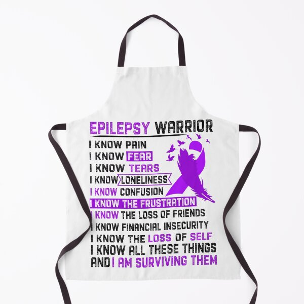 Item preview, I Am Epilepsy Warrior, I Know All These Things and I Am Surviving Them designed and sold by DianabellShop.