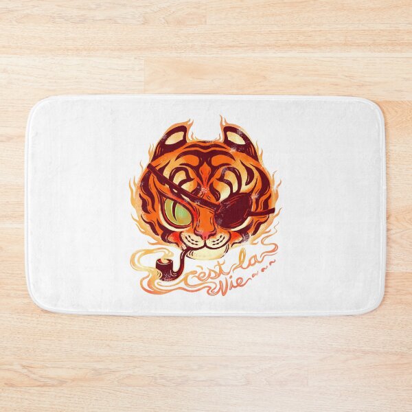 Item preview, Smoking Tiger designed and sold by Marianne Martin.